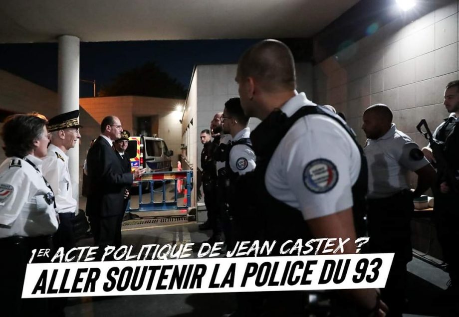 Premier acte politique de Jean Castex : prêter allégeance à la police du 93
