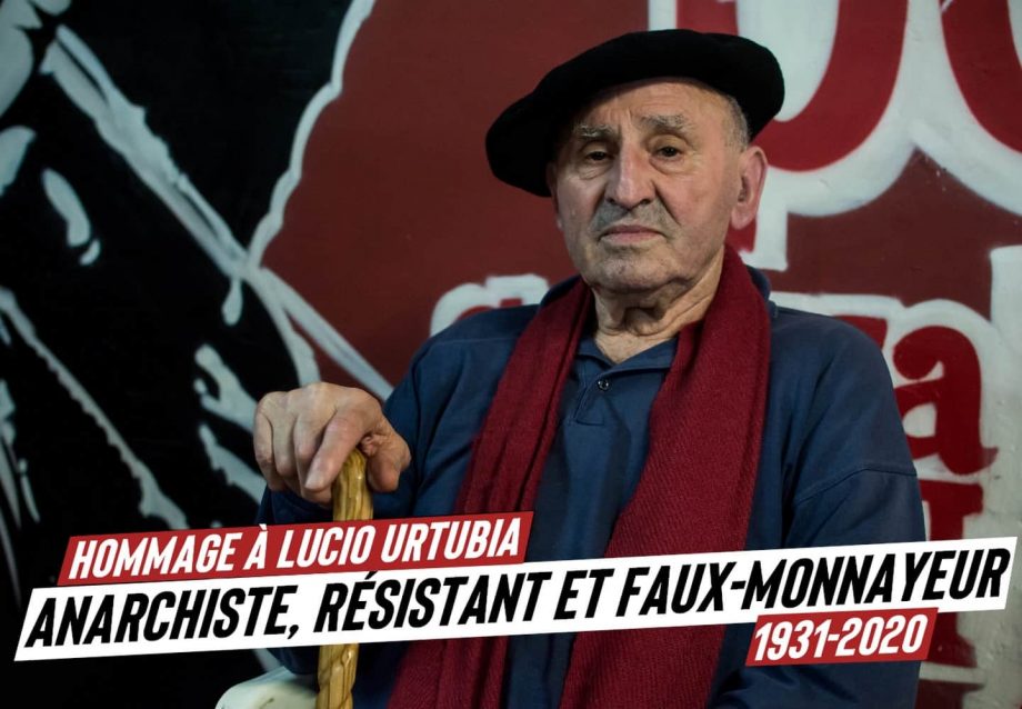 Hommage à Lucio Urtubia : anarchiste, résistant et faux-monnayeur