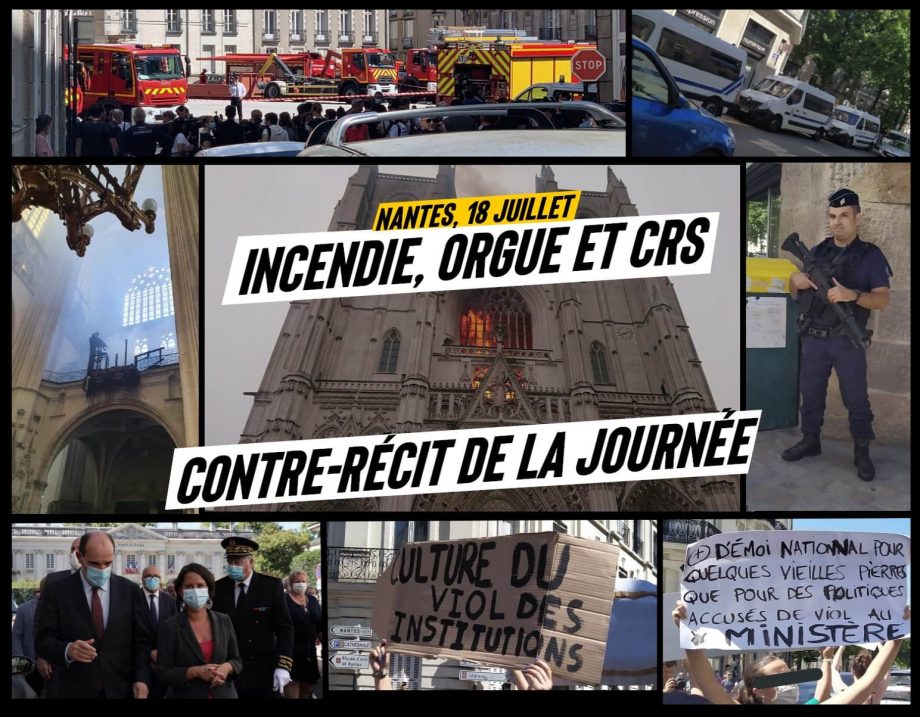 Nantes : le gouvernement rend hommage à un orgue dans une ville sous occupation policière
