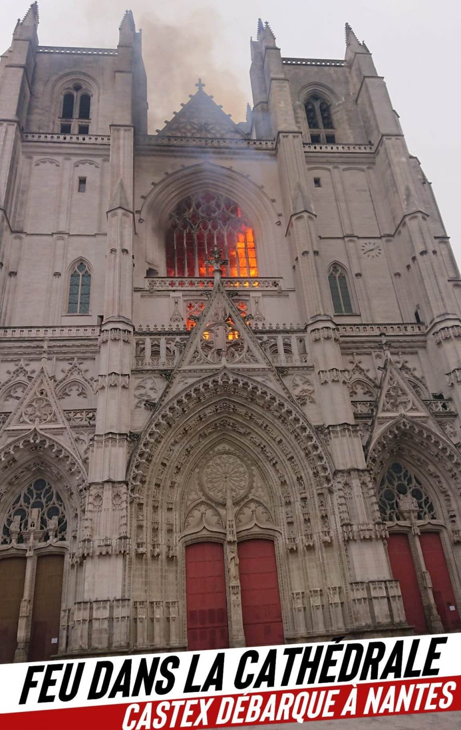 Cathédrale en feu : double désastre pour Nantes