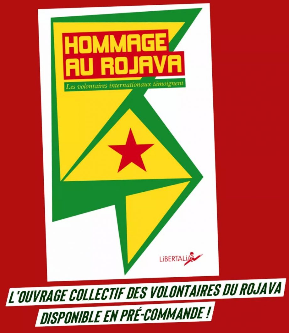 L’ouvrage collectif des volontaires du Rojava en pré-commande !