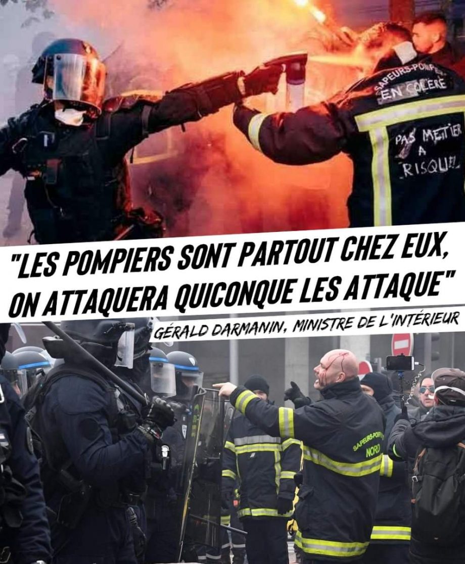 « Les pompiers sont partout chez eux, on attaquera quiconque les attaque »