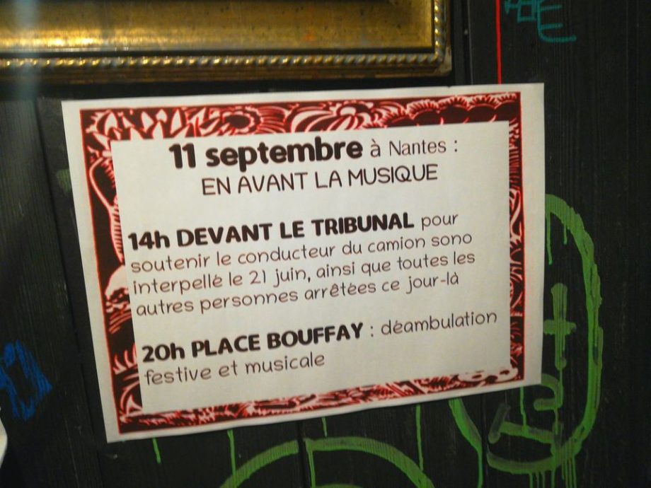 11 Septembre à Nantes : un vendredi festif et solidaire !