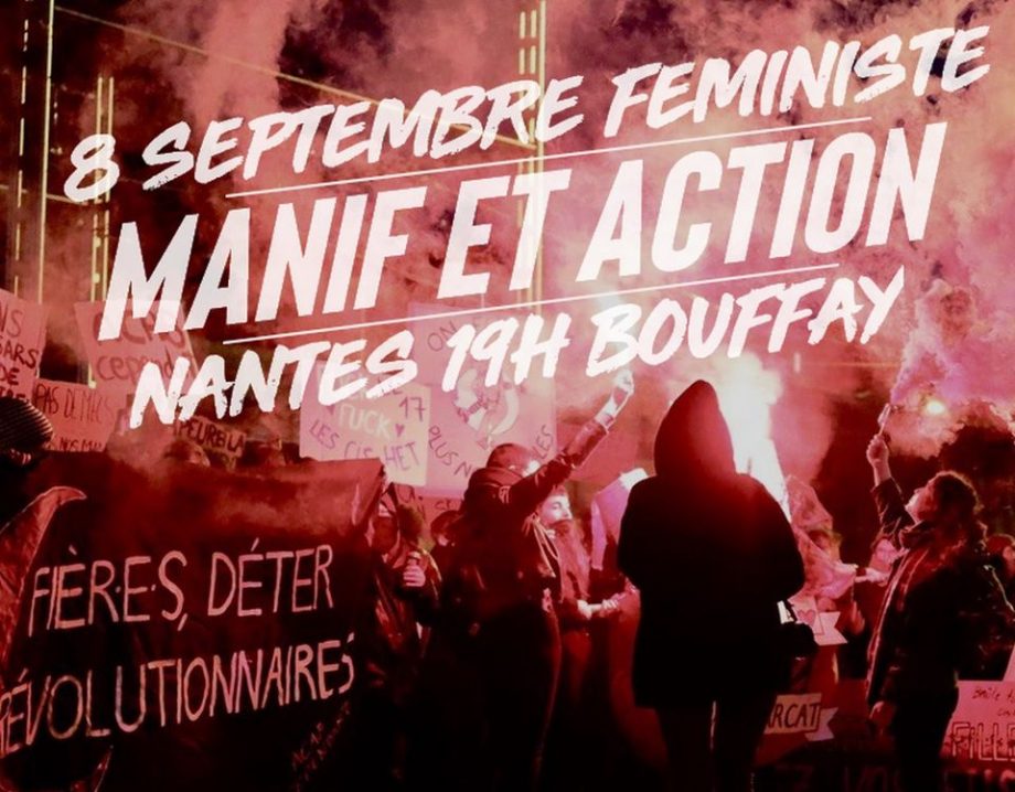 Nantes : mardi 8 septembre féministe