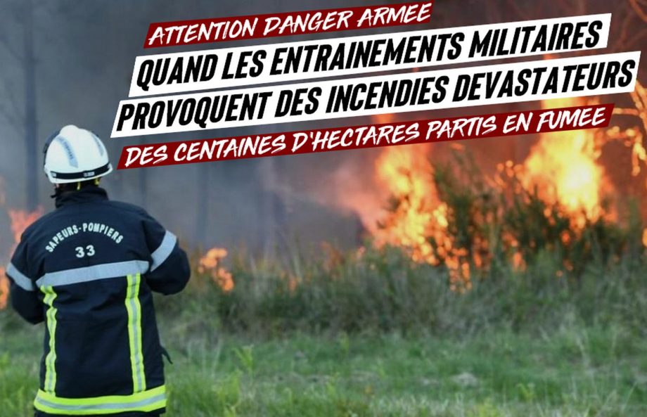 Armée : quand les entraînements militaires provoquent des incendies dévastateurs