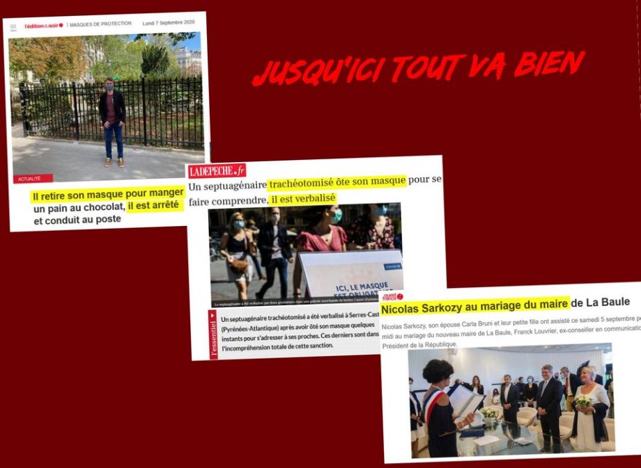 Ces derniers jours en France : jusqu’ici tout va bien