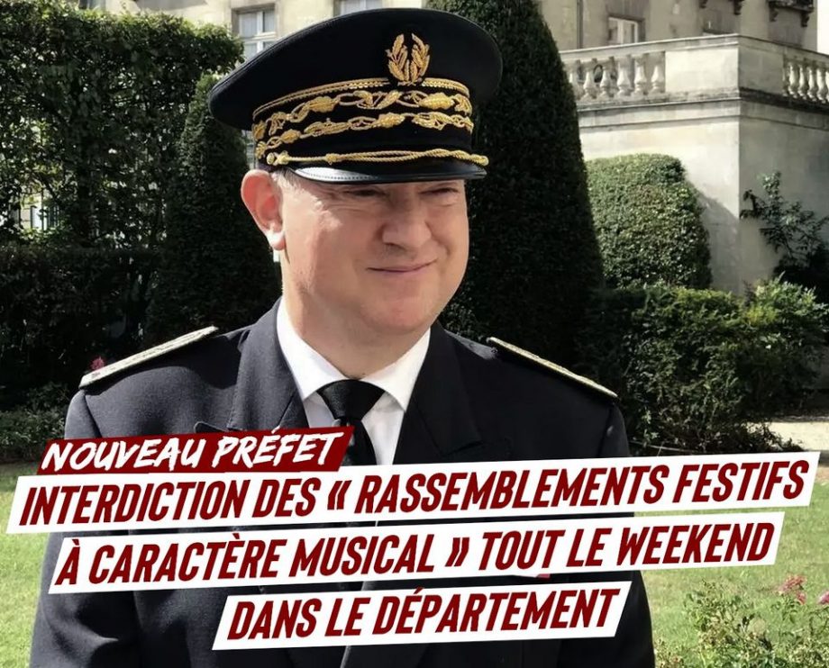 Nouveau préfet : interdiction des « rassemblements festifs » pour tout le week-end en Loire-Atlantique !