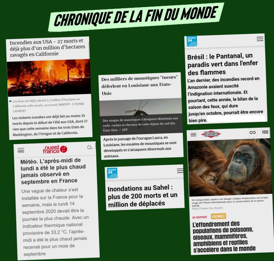 Chronique de la fin du monde