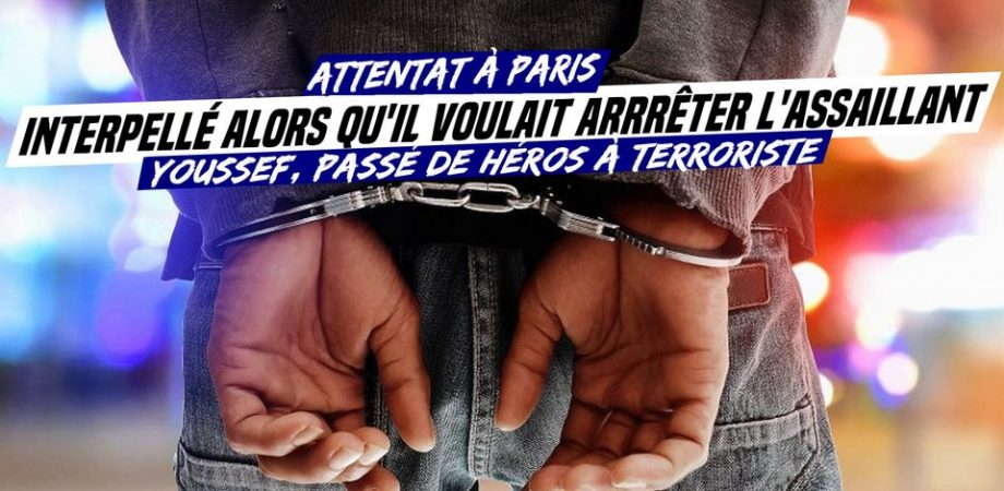 Attentat à Paris : interpelé alors qu’il voulait arrêter l’assaillant