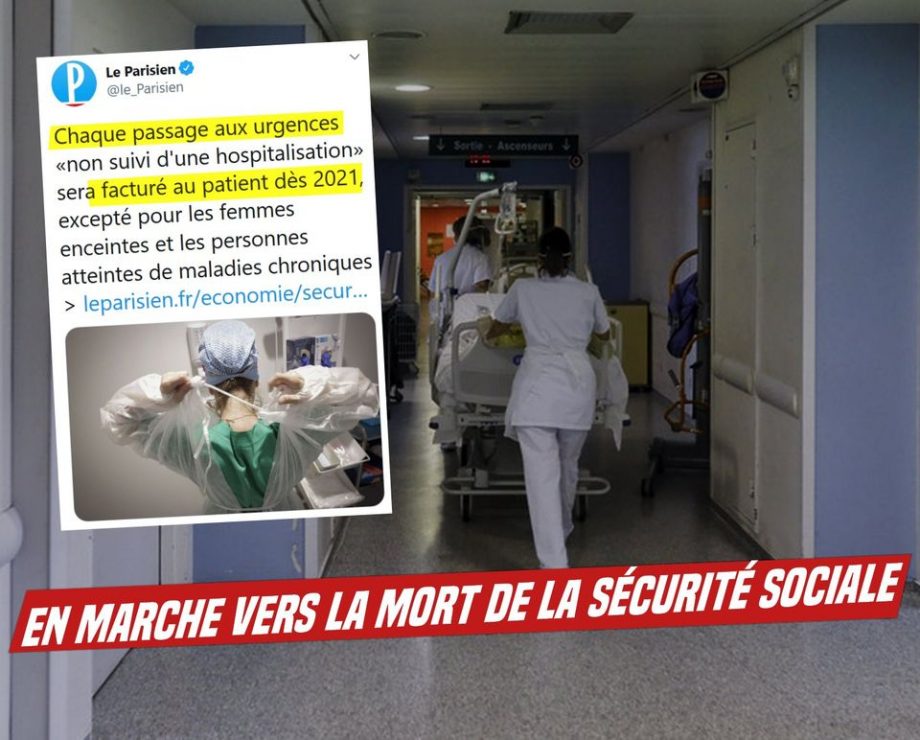 En marche vers la mort de la Sécurité Sociale
