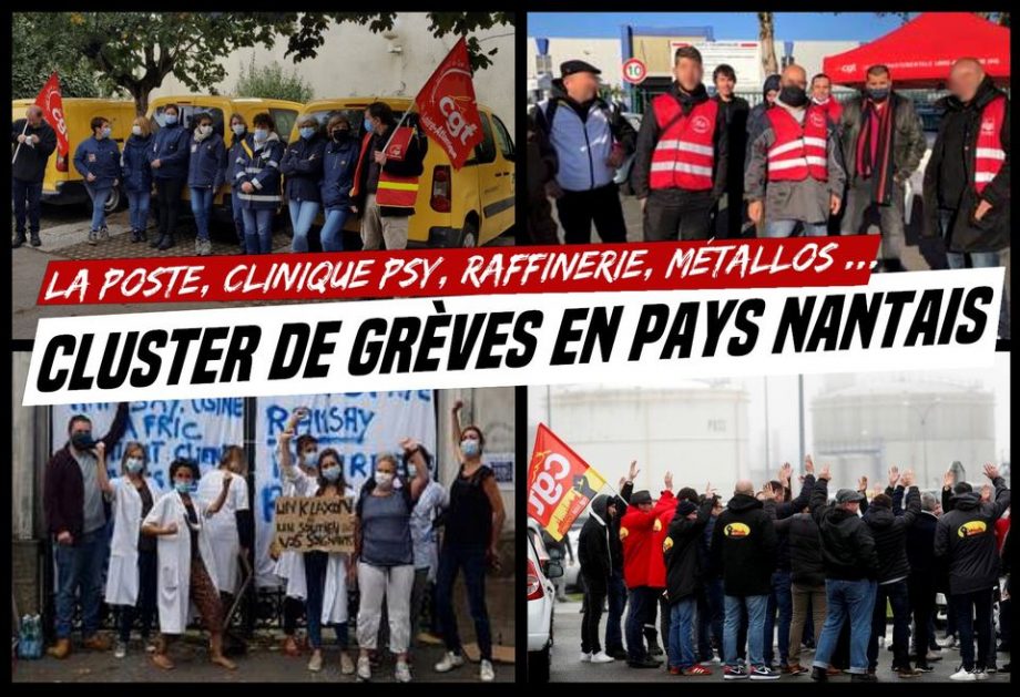 Cluster de grèves en région nantaise !