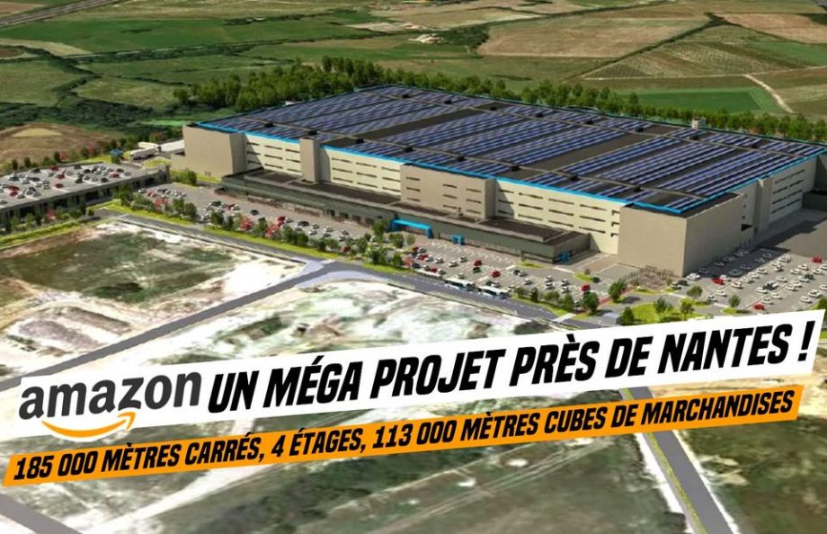Amazon : un « méga-projet » prévu près de Nantes !