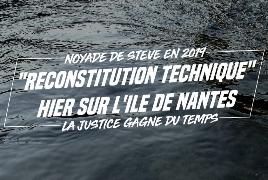 Noyade de Steve en 2019 : une « reconstitution techniques » sur l’île de Nantes