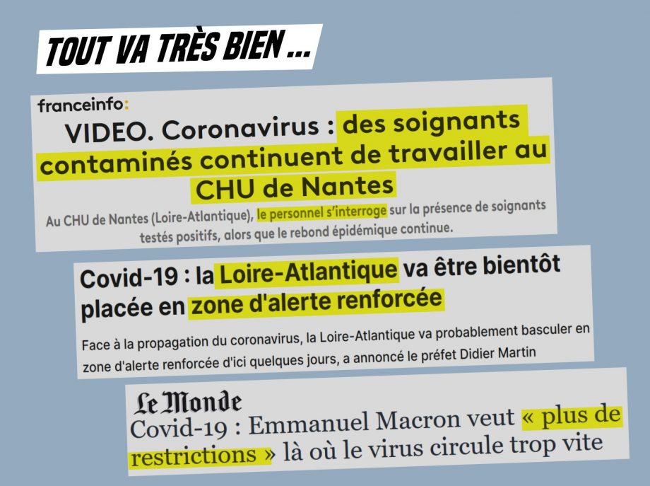 Cascade d’informations et d’injonctions contradictoires au Royaume de l’absurde