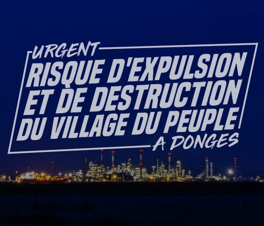 Urgent : fort risque d’expulsion et de destruction du « Village du peuple » ce jeudi à l’aube !
