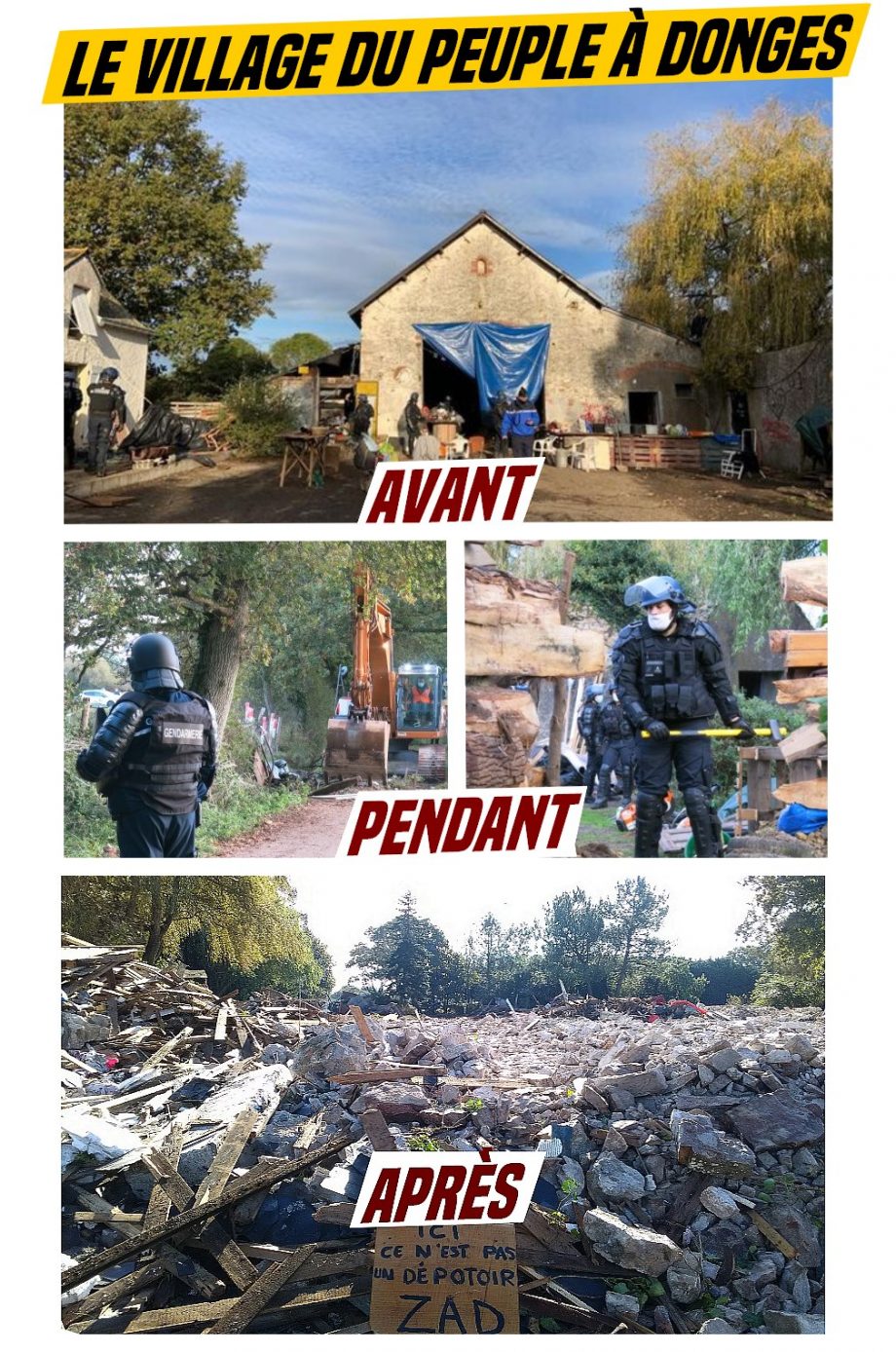 Les casseurs sont en uniforme