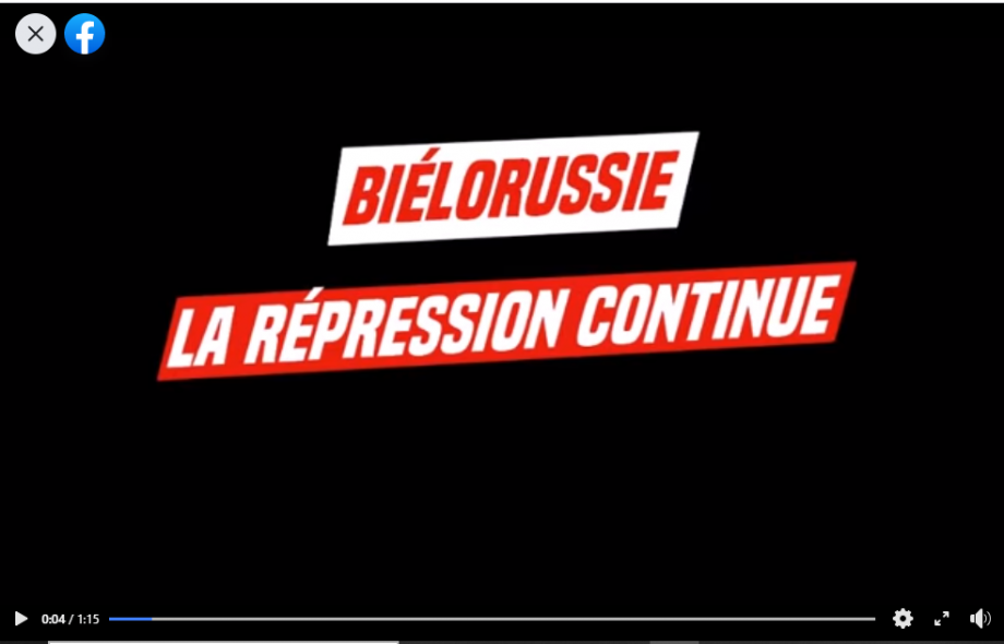 Biélorussie : répression policière, autodéfense populaire