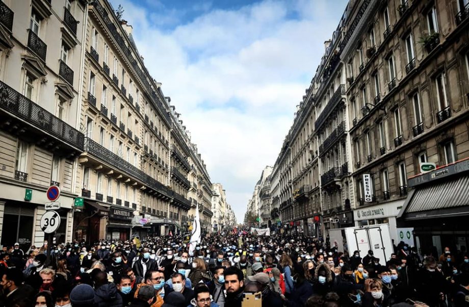 Paris : grande marche des solidarités