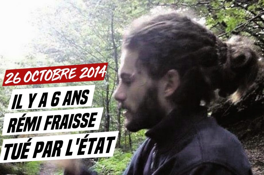 Il y a 6 ans, Rémi Fraisse, tué par la gendarmerie