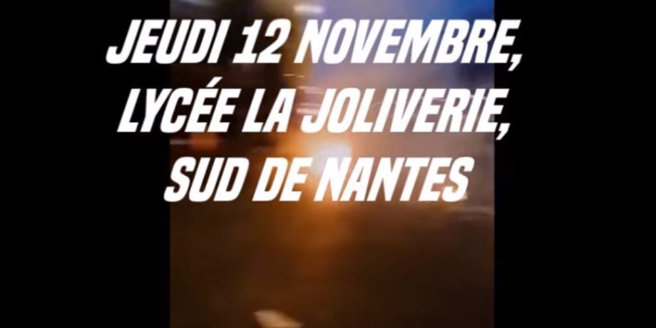 Nantes : nouvelle mobilisation lycéenne