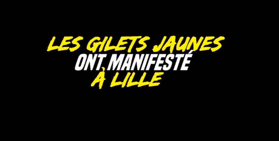 Lille : les Gilets Jaunes manifestent malgré la répression