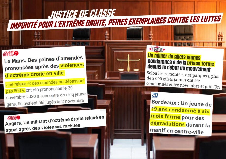 Le Mans : peines dérisoires pour l’extrême droite violente