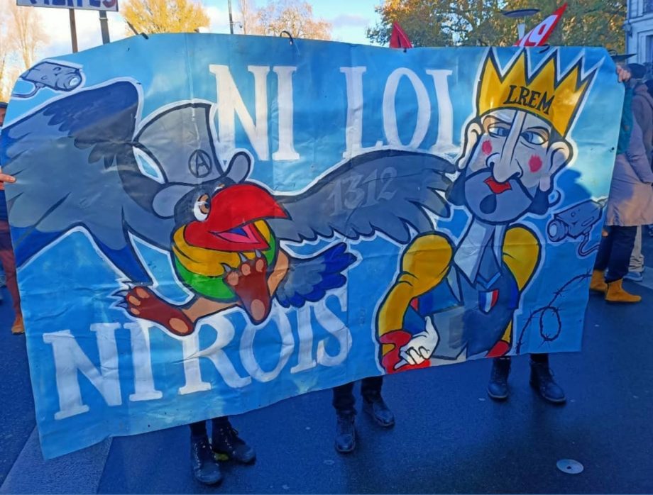 Marche des libertés à Nantes : ni lois ni roi