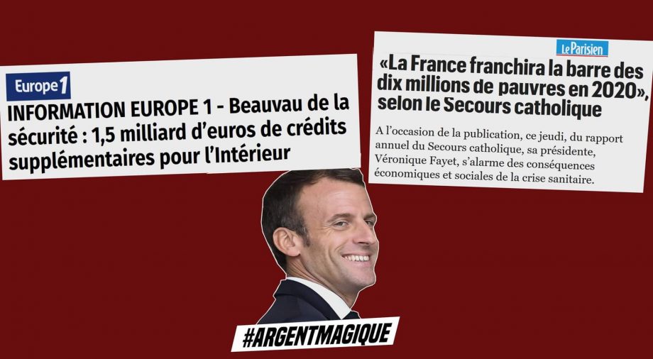 Régime de l’inversion et argent magique pour la police