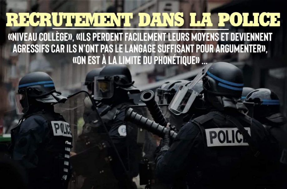Recrutement dans la police