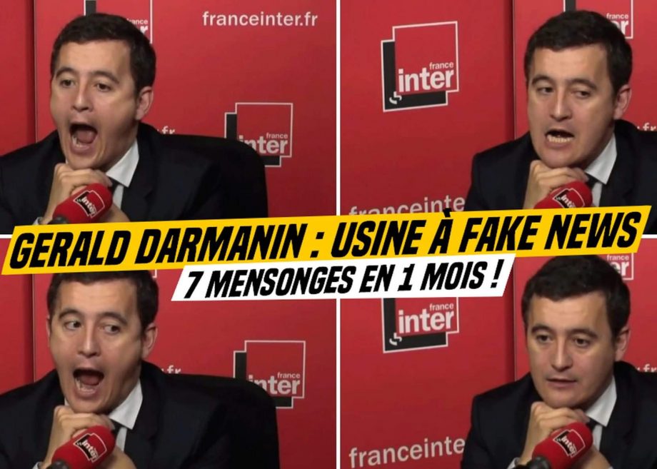 Usine à mensonges : le ministre de l’Intérieur a menti sept fois en un mois