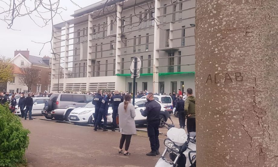 Nantes : manifestations policières sauvages