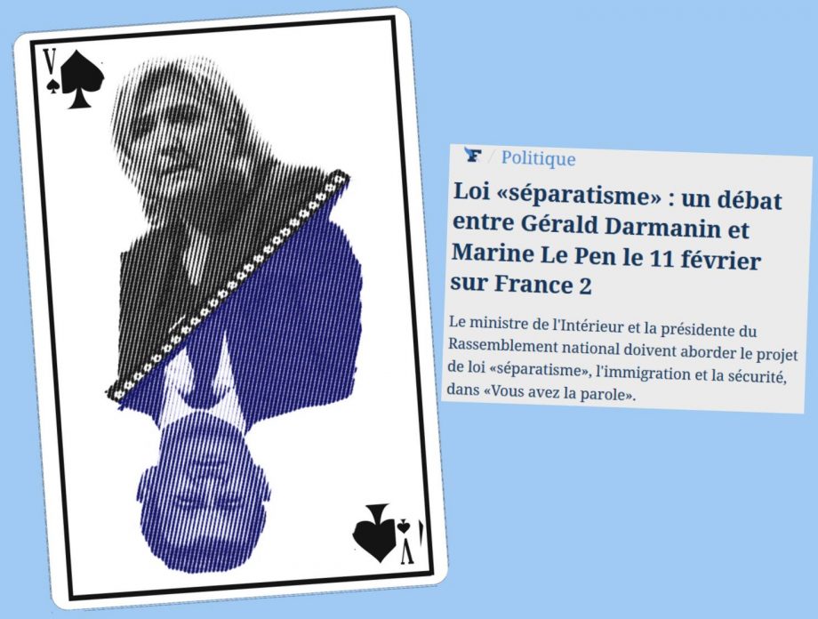 Macro-Lepénisme : un « débat » d’extrême droite avec deux intervenants d’extrême droite sur une chaîne publique
