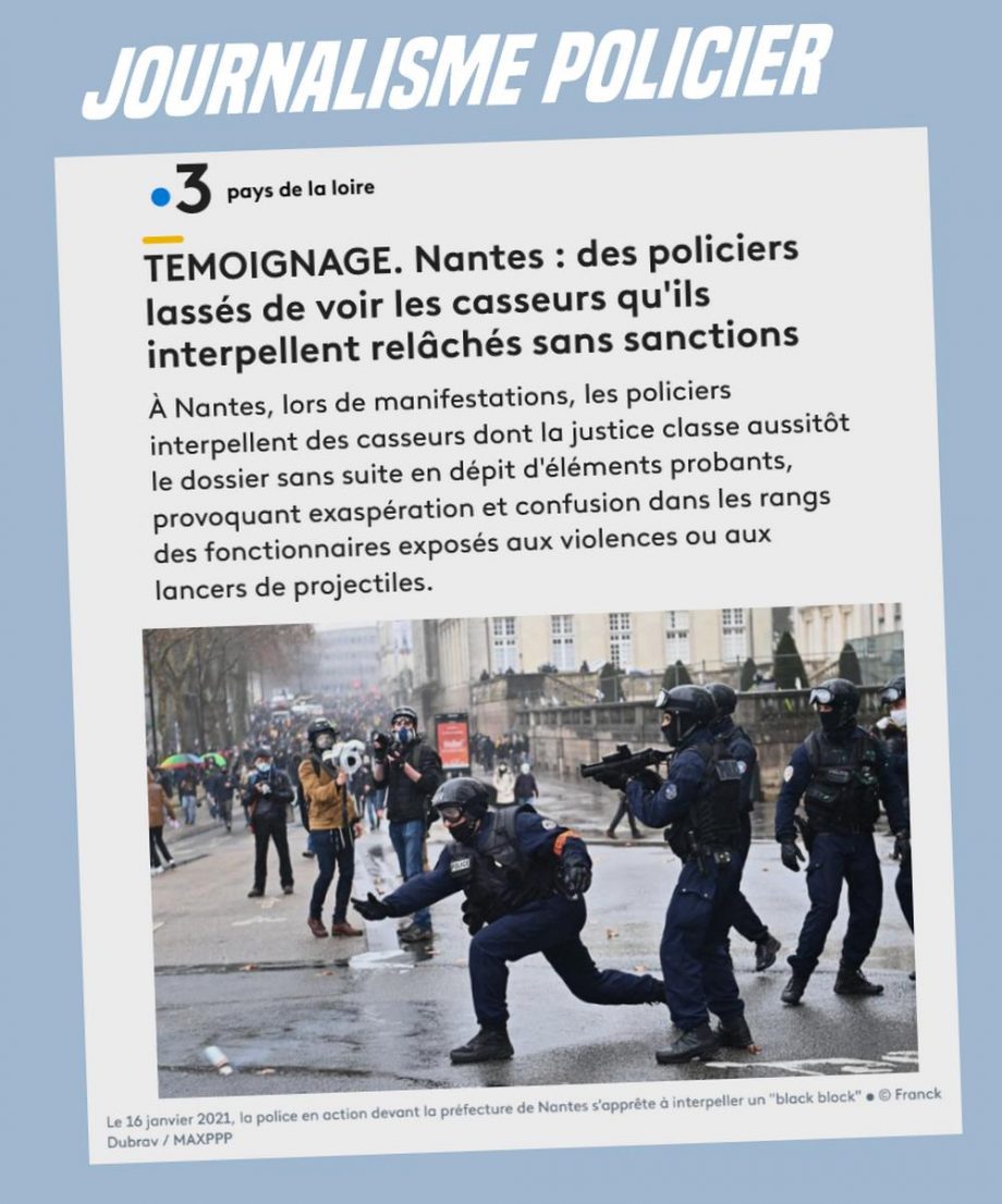 Média policier : cas d’école