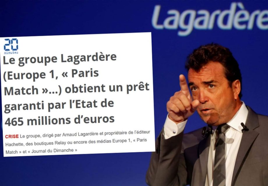 Un «prêt garanti» d’argent public pour un milliardaire médiatique !