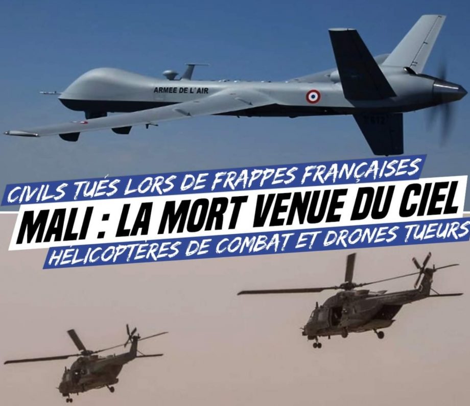 La mort venue du ciel au Mali