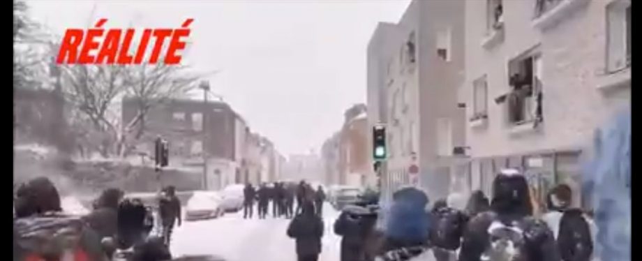 Bataille de neige réprimée à Lille : médias vs réalité