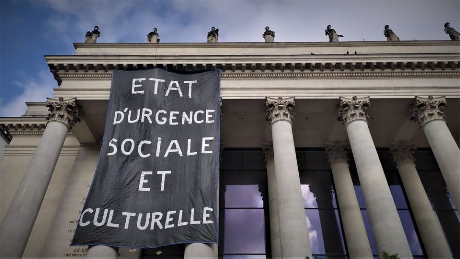 Nantes : jeunes syndicalistes et monde de la culture dans la rue