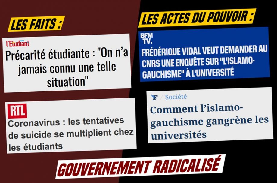 Gouvernement séparatiste et radicalisé