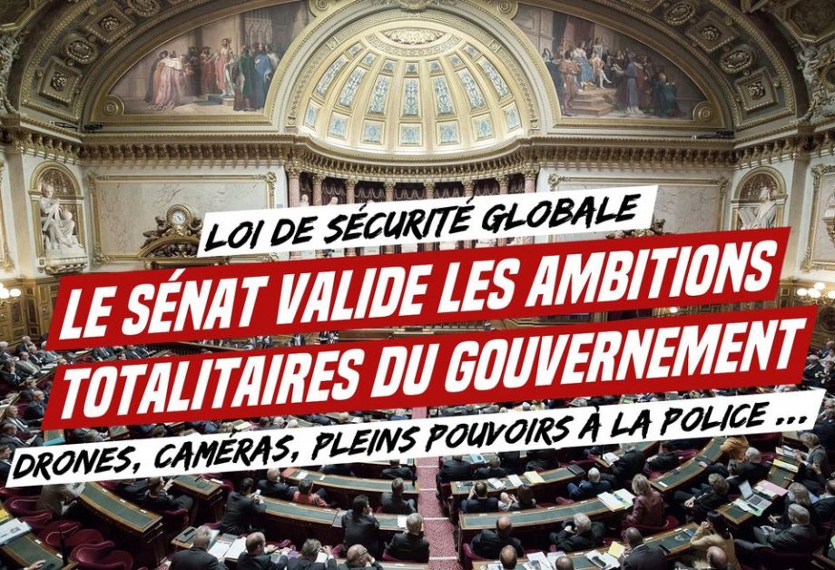 Le Sénat valide les ambitions totalitaires du gouvernement
