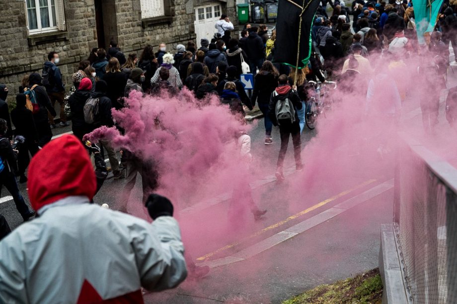 Malgré la police et la pluie, résistance et détermination à la Prévalaye !