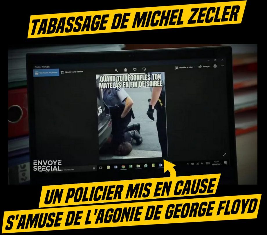 Racisme et impunité : un agent qui a tabassé Michel Zecler s’amuse de l’agonie de George Floyd