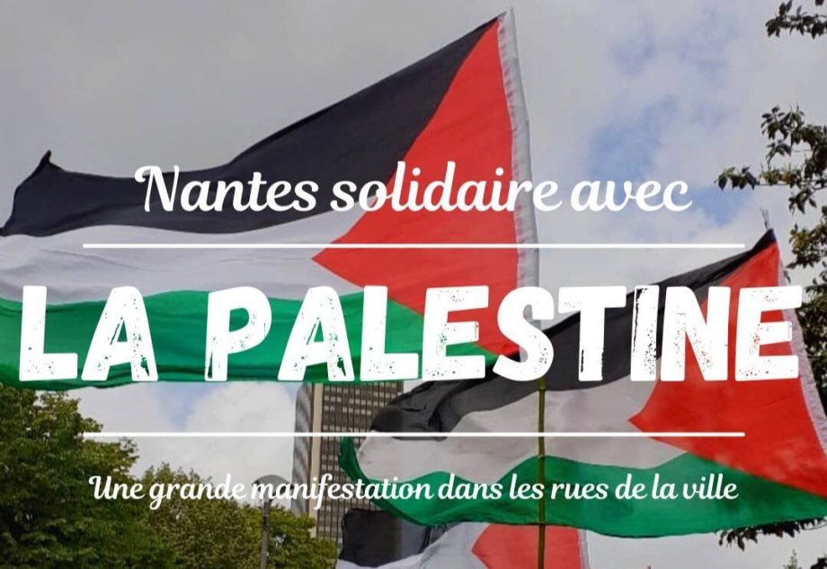 Nantes solidaire avec la Palestine