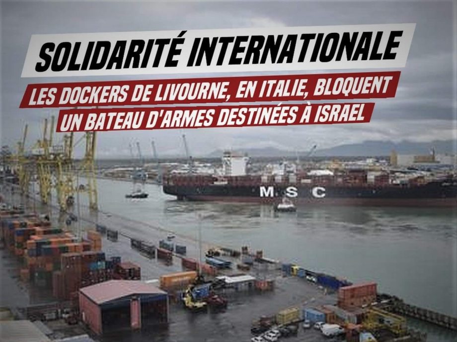 Italie – Palestine : solidarité internationale