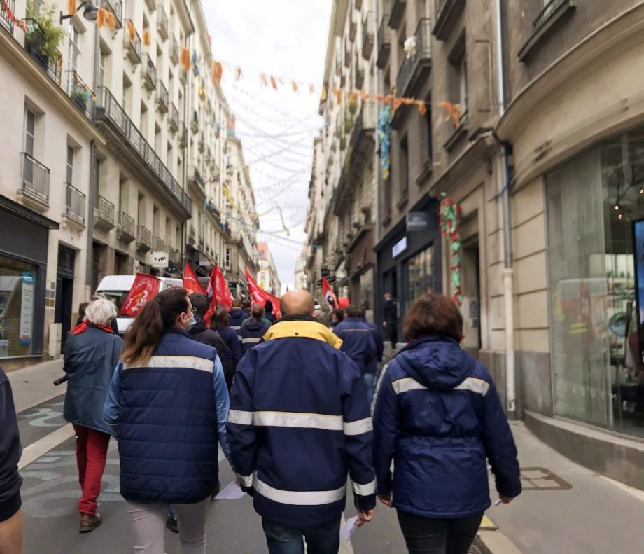 Mobilisation à La Poste