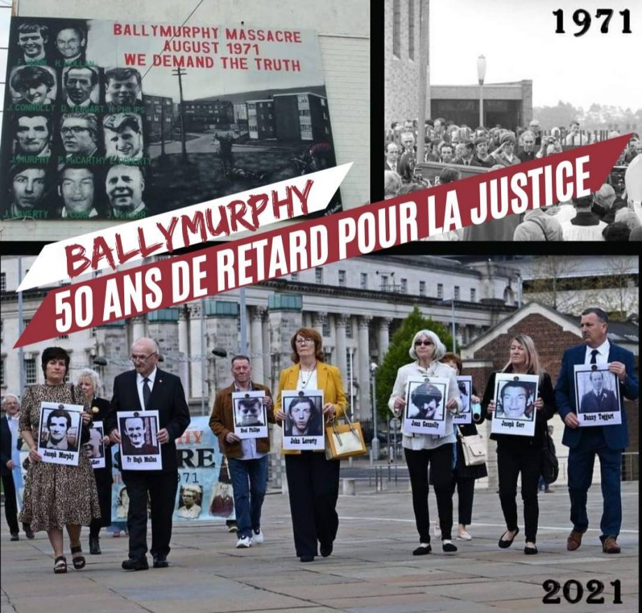 Irlande : 50 ans après, justice et vérité pour les victimes du massacre de Ballymurphy