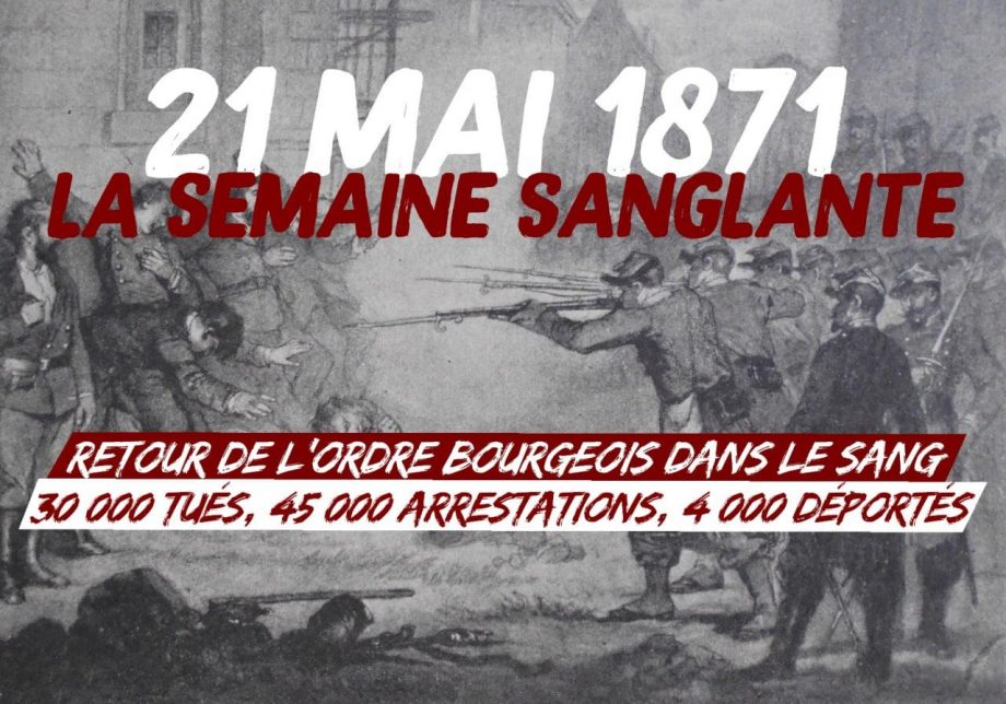 La semaine Sanglante : retour à l’ordre bourgeois