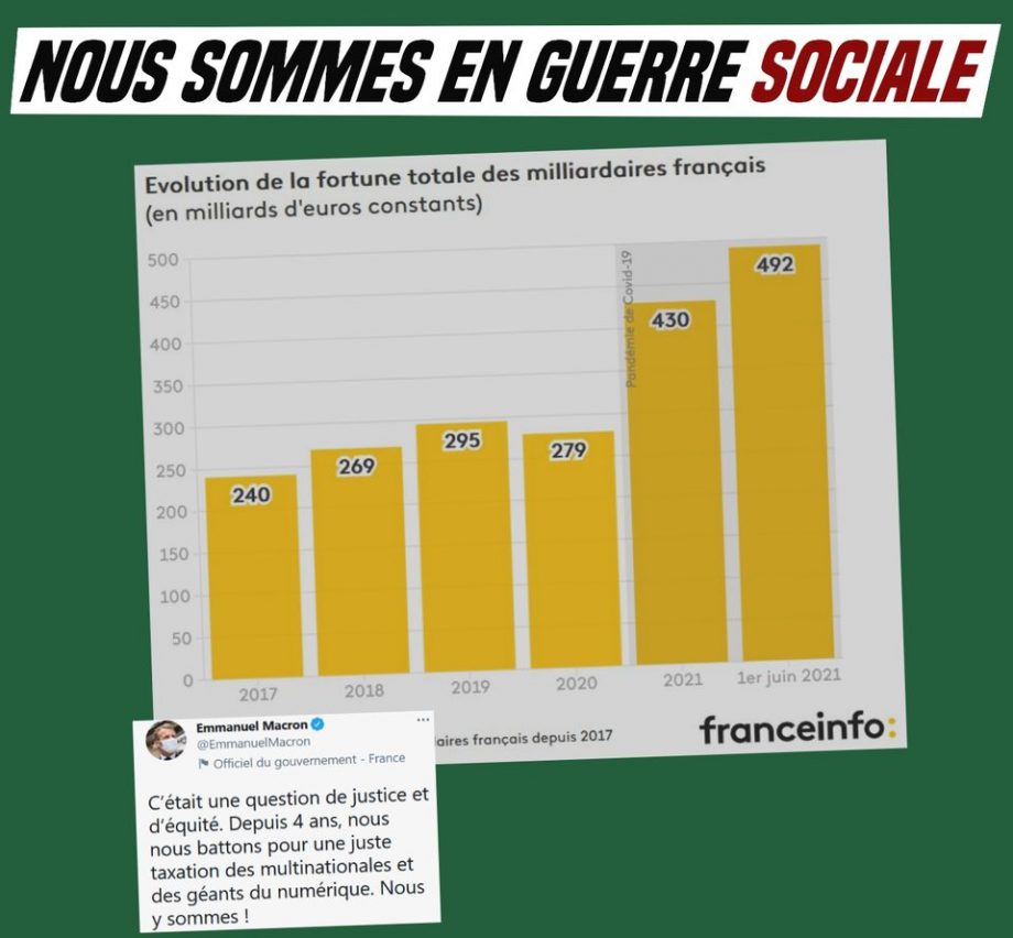 Nous sommes en guerre sociale