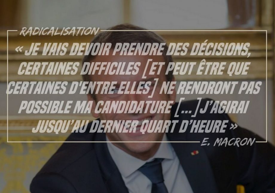 Radicalisation du pouvoir