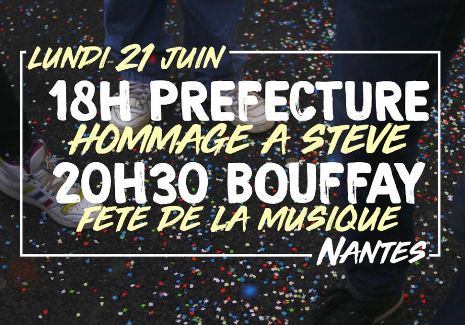 Lundi 21 juin à Nantes : toutes et tous dans la rue