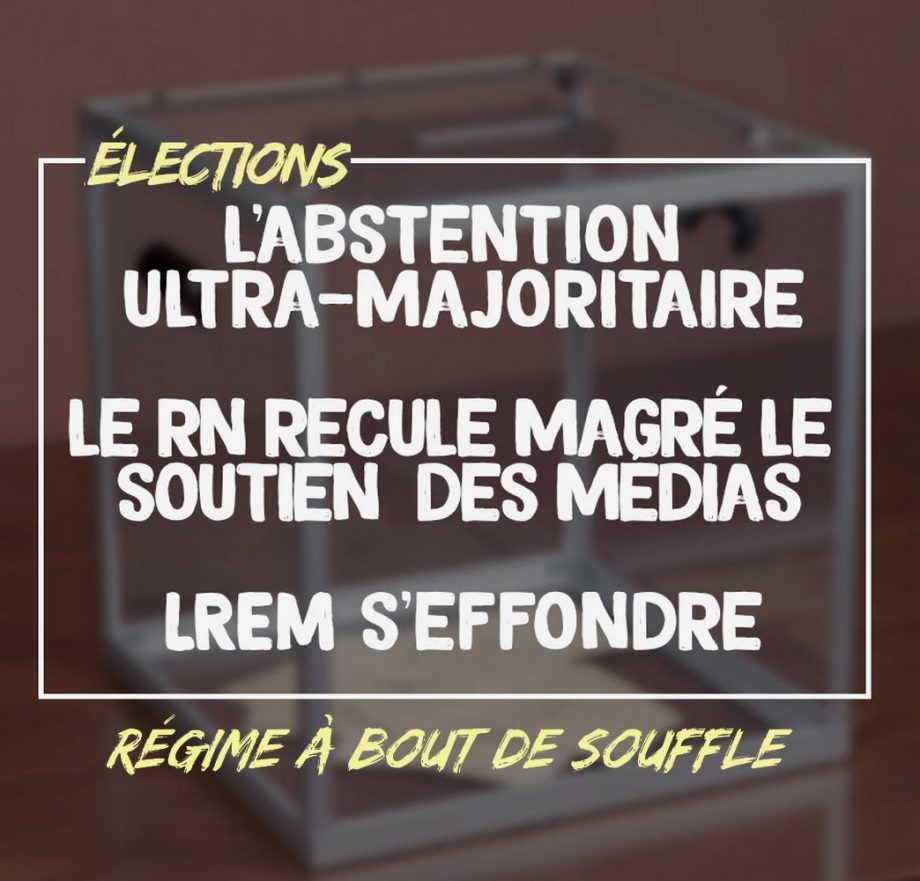 Élections : régime politique à bout de souffle